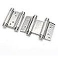 thumbnail image 3 of Ranbo 3 Inch Double Action Spring Hinges 304 Stainless Steel Self Closing Two Way Acting Hinges for Exterior Cafe Saloon Pub Swinging Doors, Including Pins and Screws, 1 Pair, Brushed, 3 of 4