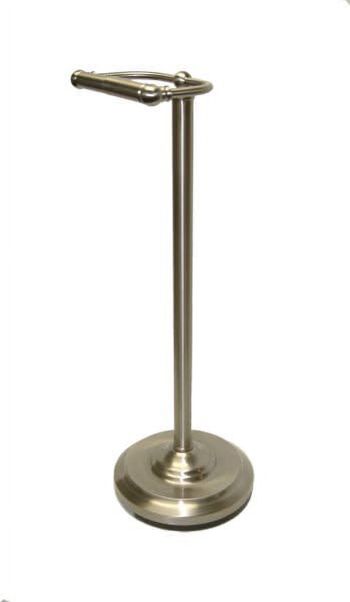 Elements of Design St. Louis DS2008 Pedestal Toilet Paper Holder, Brushed Nickel