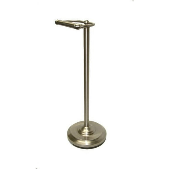 Elements of Design St. Louis DS2008 Pedestal Toilet Paper Holder, Brushed Nickel