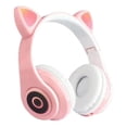 thumbnail image 2 of Audífonos para niños de Diadema Gadgets and Fun  Bluetooth orejas de gato con Luces LED con micrófono, 2 of 2