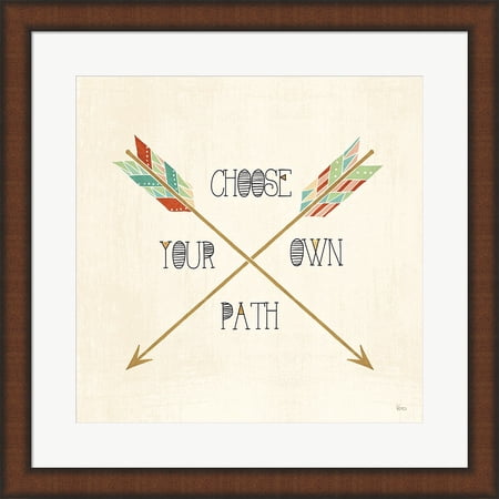 Southwest Geo IV by Veronique Charron, Framed Wall Art, 19.75W x 19.75H