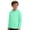 Mint Green#02, variant on Y-Sunset Boys Hooded Long Sleeve Rash Guard Swim Shirt, Youth Kids UPF 50 Fishing Shirt, Sun Protection Hiking Beach Hoodie 6-7 Years&Blue#01