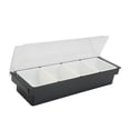 thumbnail image 2 of Plateau de Service Divisé Fournitures de Cuisine Bac de Rangement Conteneur de Service Multi-Usage Quatre Compartiments, 2 of 8