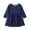 Dark Blue, variant on Odeerbi Infant Girls Long Sleeve Cute Floral Dresses Cotton Princess Dress Childrens Spring A-Line Dress Infant Girls Clothes