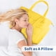 thumbnail image 2 of Bolso de mano TopDesign Puffer Lightweight para mujer, color amarillo, 2 of 8