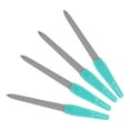 thumbnail image 5 of Unique Bargains Stainless Steel Multifunctional Nail File Manicure Tool 6 Pcs Blue, 5 of 6