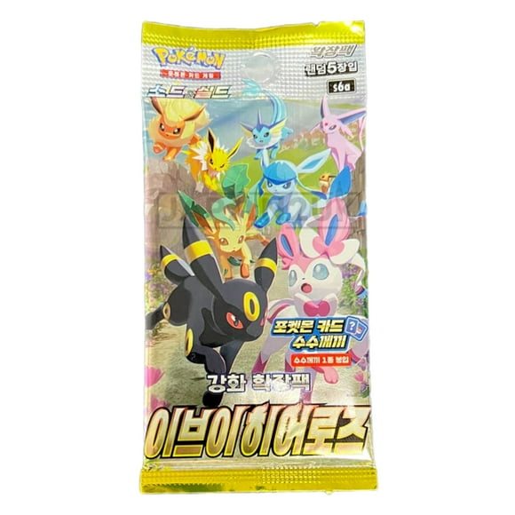 Pokemon TCG: Sword and Shield - Eevee Heroes Booster Pack - Korean