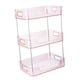 thumbnail image 3 of Organizador de maquillaje, cajón, caja de almacenamiento de escritorio, organizador de maquillaje, estante de almacenamiento de escritorio Rosa 3 capas, 3 of 7