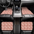 thumbnail image 6 of Sikiie Ladybugs With Heart Spots Car Foot Mat Set of 4 Pieces Basics Universal Fit Rubber Carpet Floor Mats For Car SUV Van & Truck, 26.8"L x 17.3"W (Front), 13"L x 17.3"W(Rear), 6 of 6