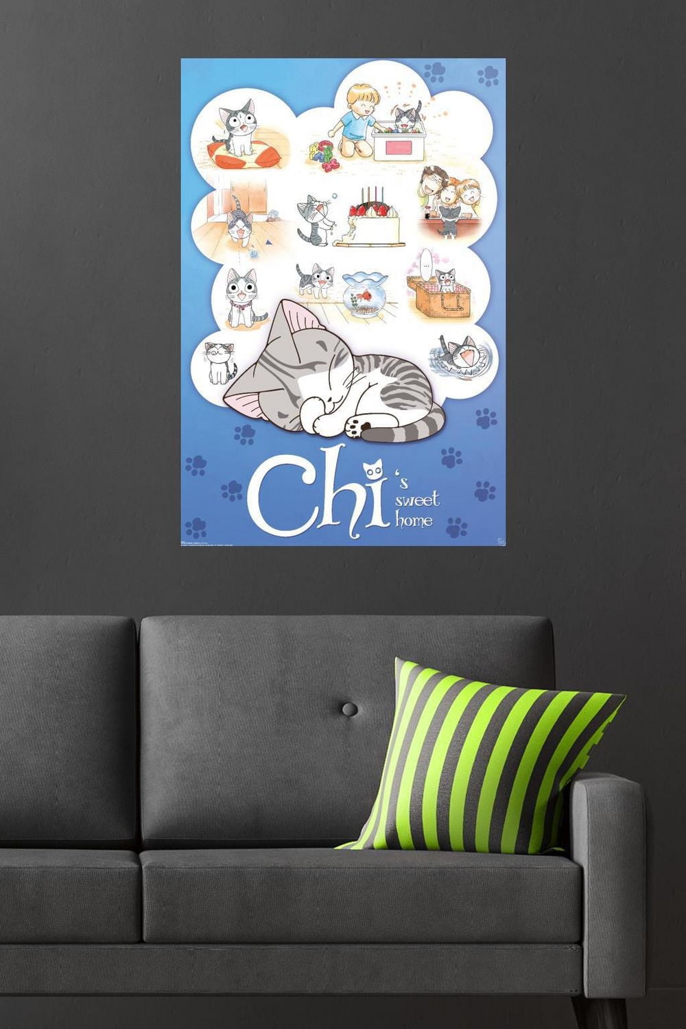 Chi's Sweet Home Wall Poster, 22.375" x 34"