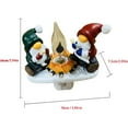 thumbnail image 6 of Christmas Gnome Snowman Campfire Flickering Night Light - Realistic Flickering Nightlight - 120V Plug-in Wall - Novelty Lighting for Indoor Party Decor Festival Gifts for Family, Friends, 6 of 6