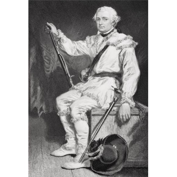 Daniel Morgan 1736-1802 Army Officer In American Revolution LED Militiamen To Suppress The Whiskey Rebellion From Painting by Alonzo Chappel Poster Print, 11 x 17