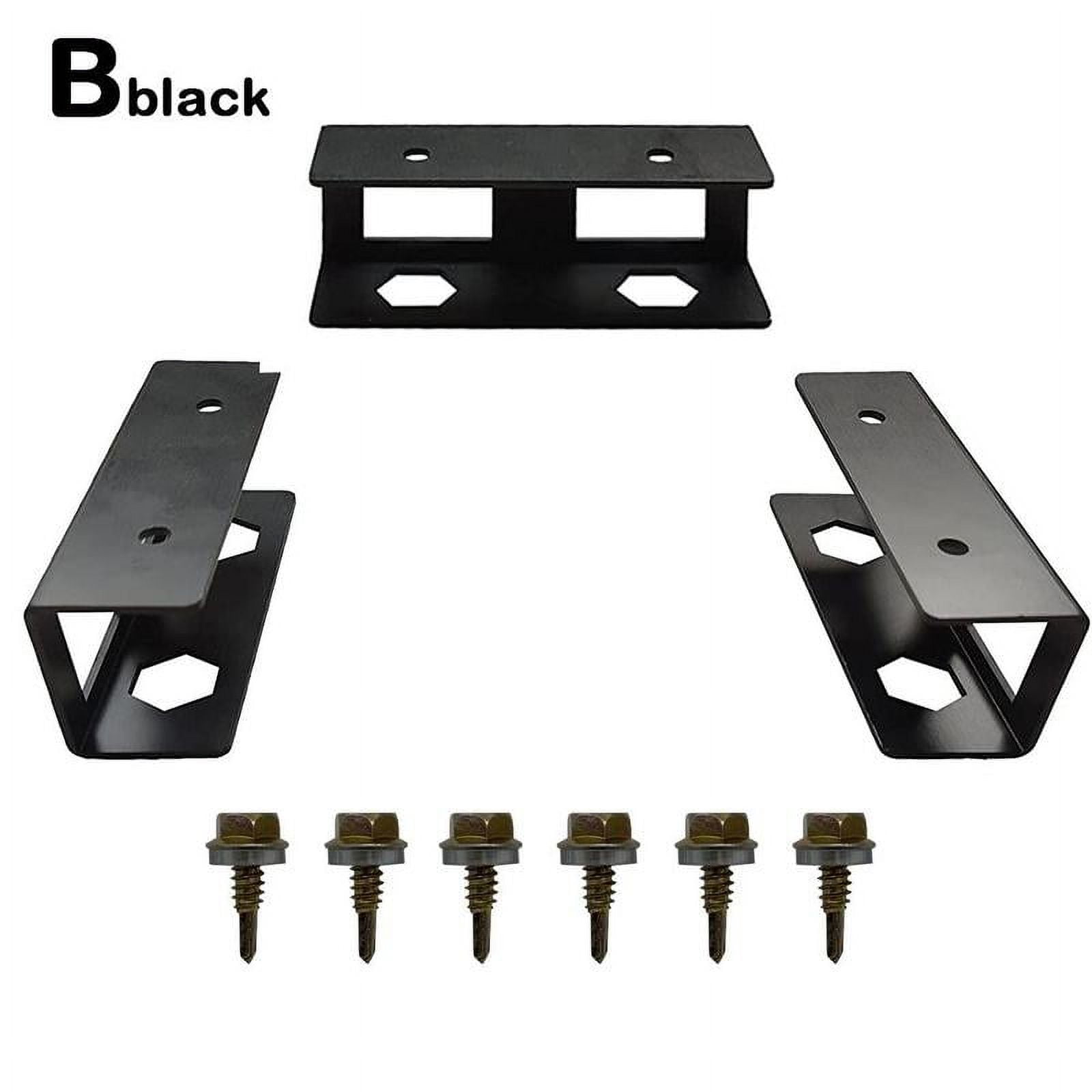 NOVELAR Aluminum Under Desk Storage Shelf, 3-Pack with Screws, 4 in Long, Maximizes Unused Space Under Furniture, Ideal for Storing Laptops to Keep Your Workspace Clutter-Free