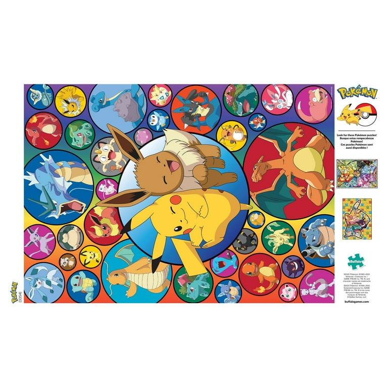 BEVERLY - POKEMON Pikachu & Eevee - 48 Piece Jigsaw Puzzle