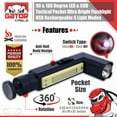 thumbnail image 2 of 90 Degree Angle Bright Flashlight Torch Light Tactical Military Led Rechargeable, 2 of 5