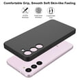 thumbnail image 4 of Galaxy S24 FE 5G Case, Takfox Samsung Galaxy S24 FE 5G 6.7" Basic Case [Frosted] Shockproof Case Liquid Silicone Gel Rubber Soft TPU Anti-slip Bumper Thin Matte Slim Phone Case Covers,Black, 4 of 7