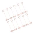 thumbnail image 1 of facefd 12pack/lot Your In Style Durable Table Card Holders Gifted Easy Simple Fashionable Place Holder For Card Holders rose gold, 1 of 9