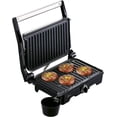 thumbnail image 5 of Parrilla Panini 2 EN 1 T-FAL SW332DMX Acero Inoxidable Antiadherente, 5 of 5