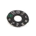 thumbnail image 4 of Paquete De 1 Dial, Placa De Interfaz De La Placa, Cubierta, Tapa, Reparación, Pieza De Reparación,Cámara Réflex Digital, Negro Sunnimix Etiqueta de tapa de interfaz de dial de modo, 4 of 6