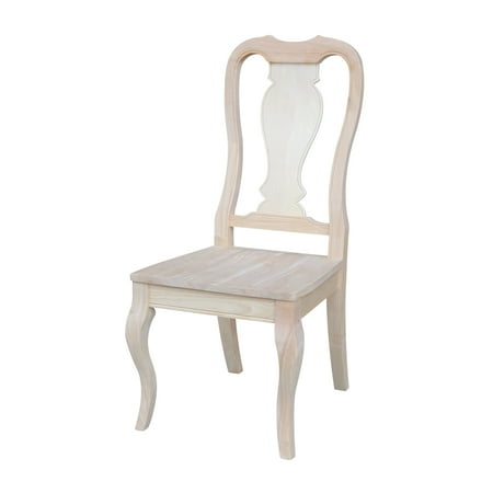 International Concepts Set of 2 Queen Anne Chairs
