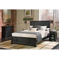 thumbnail image 3 of Homestyles Bedford Wood Queen Bed in Black, 3 of 29