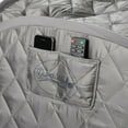 thumbnail image 4 of Durasage Pop-Up Portable Steam Sauna Spa, - 800W Steam Generator, Foldable Tent, Timer Control, Indoor Home Use, Includes Chair & Storage Pocket - Gray, 4 of 9