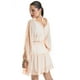thumbnail image 3 of Vestido vaporoso con textura Roman Fashion /Juvenil, 61596 (Durazno) rosa claro CH, 3 of 5