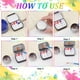 thumbnail image 4 of Mini paleta portátil de acuarela con 12 compartimentos, incluye bote de aceite y 30 pastillas de pintura de acuarela vacías., 4 of 6