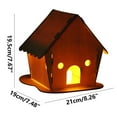 thumbnail image 4 of VALSEEL Decorative Lights DIY Dox House Bird House Bird House Bird Box Bird Box Wooden Box, 4 of 9