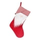 thumbnail image 5 of Bolsa de regalo de dulces para medias navideñas, bolsa de golosinas para decoración navideña, árbol de Navidad tejido A rayas, 5 of 9