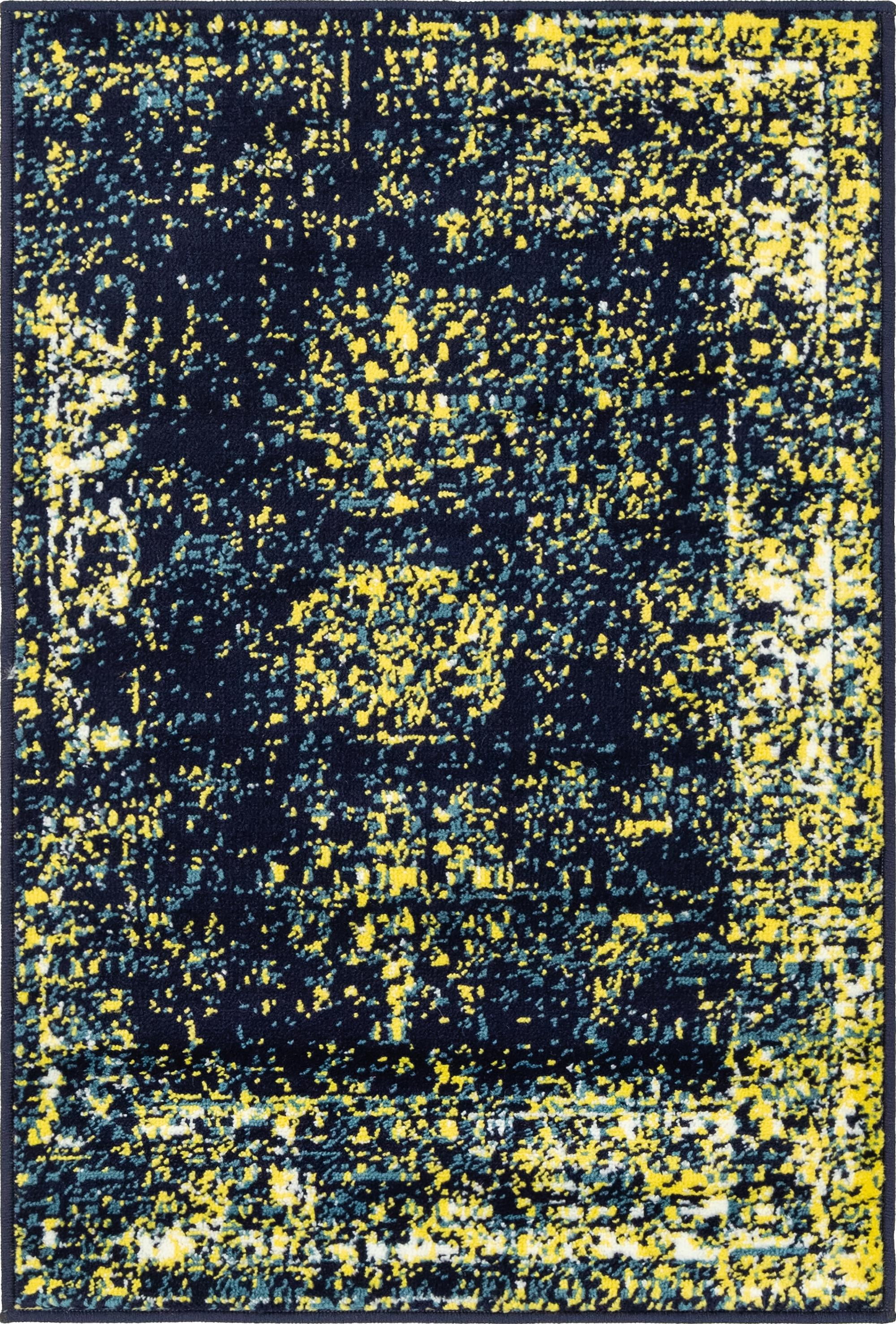 Unique Loom Casino Sofia Distressed Floral Area Rug or Runner Walmart