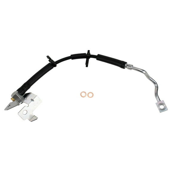 TRQ Front Left Brake Hose BLA62348 Fits Select 2005-2008 Ford F-150 , 2006-2008 Lincoln Mark LT