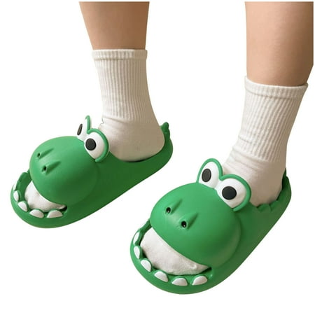 

Borniu Thicken Shark Slippers Unisex Cute Shark Slides for Women Men Beach slippers Summer Quick Dry Anti-Slip slippers Sandals Spa Slippers Beach Shower Couple Shoes Summer Savings Clearane