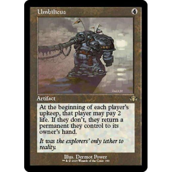 MtG Dominaria Remastered Rare Umbilicus (Old-Frame FOIL) #390