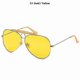 thumbnail image 1 of New Fashion 3138 Shooter Style Vintage Aviation Sunglasses Metal Circle Brand Design Sun Glasses Oculos De Sol With Hood, 1 of 5