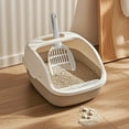 thumbnail image 1 of Long Handle Cat Litter with Fine Mesh Efficient Waste Cleaning Durable for Cats Bathroom, 1 of 5