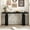 Black, variant on Euroco 60" Long Console Table,Wooden Rectangular Narrow Sofa Table Behind the Couch Entryway Table for Hallway, Living Room, Foyer,Black