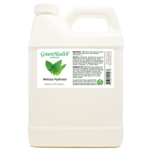 Melissa Hydrosol - 32 fl oz - White Plastic Jug w/ Cap