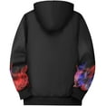 thumbnail image 6 of SCODI Hoodies for Men Zip Up Sweashirts Fleece Sherpa Lined Winter Wool Heavyweight Jacket Flame L, 6 of 6