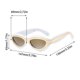 thumbnail image 3 of Xihbxyly Gafas de Sol Ovaladas con Bloques de Color, Diseño Elegante, Materiales de Alta Calidad, Protección Uv, Ajuste Cómodo, Estilo Moderno, para Hombre y Mujer, para Uso Diario., 3 of 7
