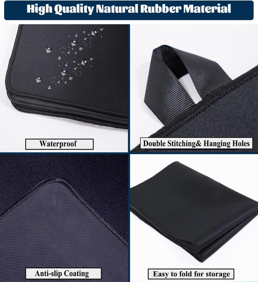 Extra Large Electric Cooktop Cover, Anti-Slip Waterproof Flat Top Oven Cover Mat, Glass Stove Top Protector, Expand Stove Space