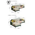 thumbnail image 3 of Light luxury furniture American  modern minimalist living room leather sofa combination My Lux Decor Round, 3 of 6