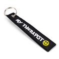 thumbnail image 6 of x xotic tech Keychain Tag with Key Ring for Motorcycles, ATV UTV, Cars, Backpack, Keys Tag Lock Luggage Scooters Embroidered Accessory (My Therapist), 6 of 9