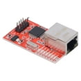 thumbnail image 3 of Módulo Ethernet, bloque de construcción electrónico, piezas de red, componentes, tablero rojo W5100, 3 of 13