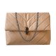 thumbnail image 2 of Bolsa Moda mujer PU cuero Messenger Bag Casual señoras cadena bolsos (caqui) JShteea Para Estrenar, 2 of 9