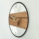 thumbnail image 3 of Reloj de pared con de de Relojes de pared decorativos con pilas silenciosos que no hacen tictac para en BLESIY Reloj de pared, 3 of 8