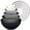 Standard 6 Pack - Shades of Gray, variant on Greentainer 12-Piece Nesting Mixing Bowls with Lids Set, Plastic Prep Bowls, Gray