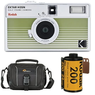 Kodak Ektar H35N Half-Frame 35mm Film Camera Color: Glazed Orange