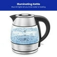 thumbnail image 2 of Chefman Rapid Boil 1.2L Electric Tea Kettle with Removable Lid – Stainless Steel – OPEN BOX – Tested & Guaranteed, 2 of 6