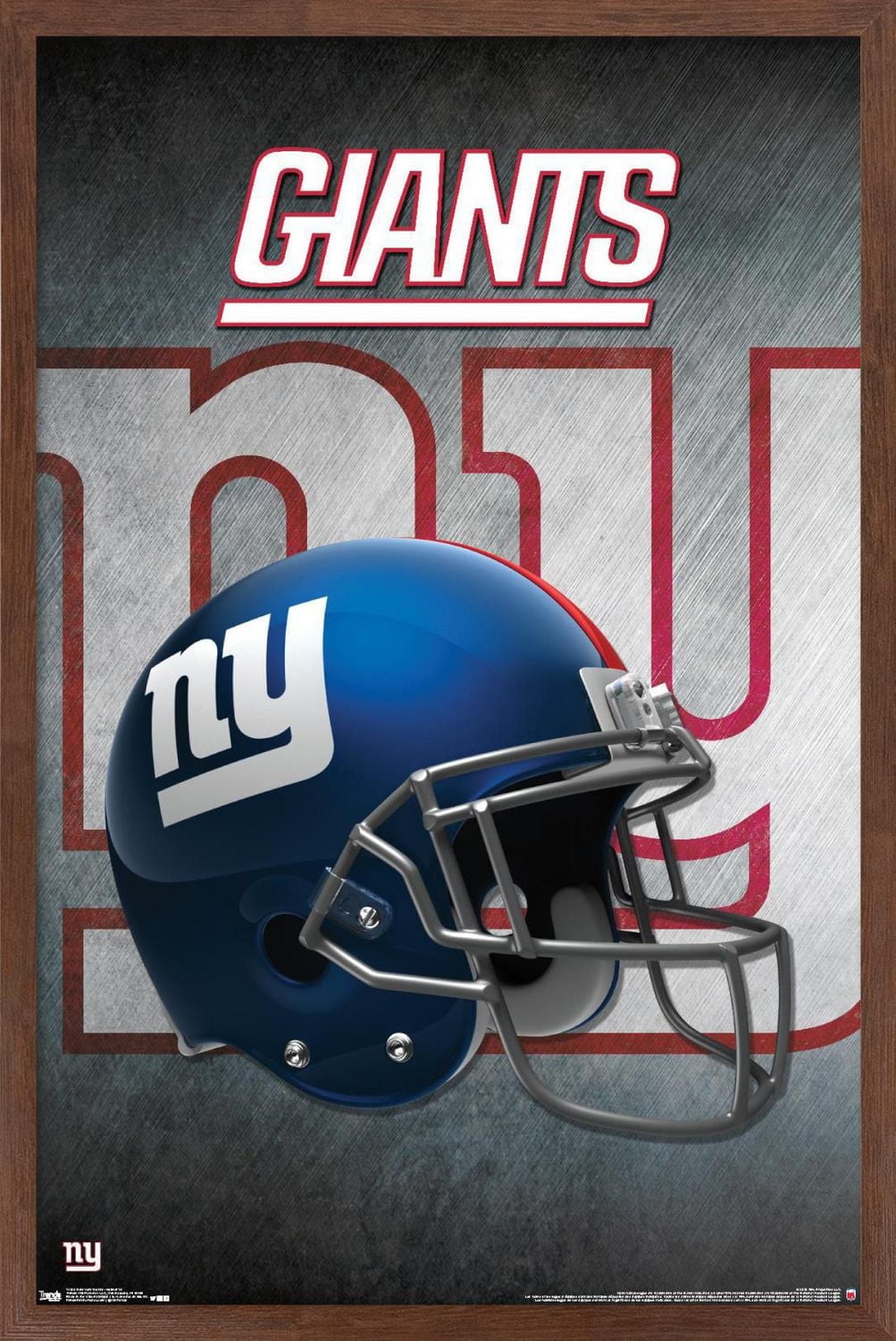 NFL New York Giants - Helmet 16 Wall Poster